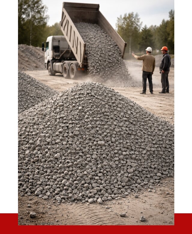 Гранитный щебень фракция 0-5 в Спасске-Дальнем от 3001 руб ПРОНЕРУДСпс