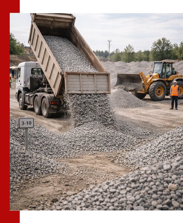 Гранитный щебень фракции 3–10: доставка и продажа в Спасске-Дальнем
