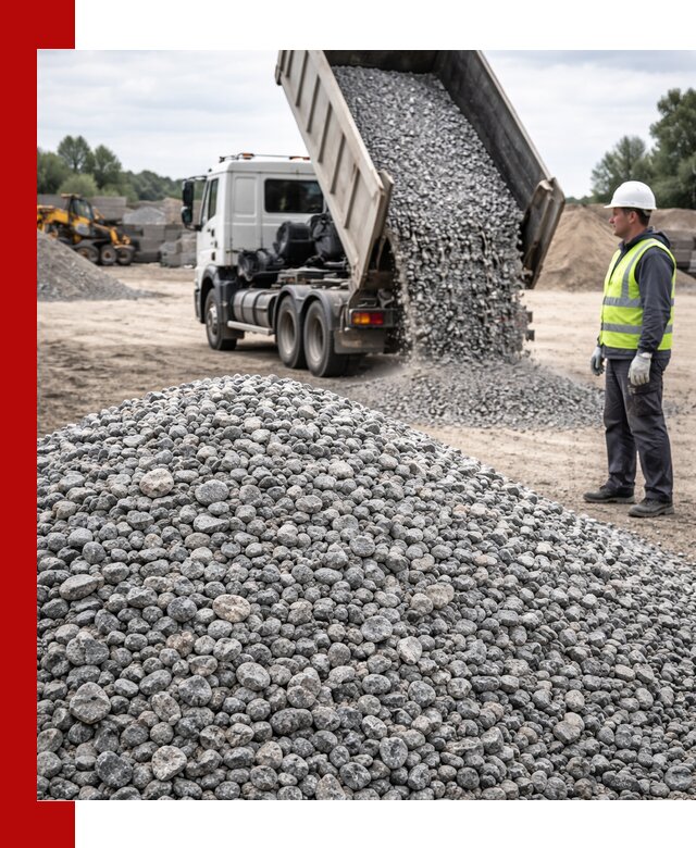 Доставка и продажа гранитного щебня фракции 5-20 в Спасске-Дальнем