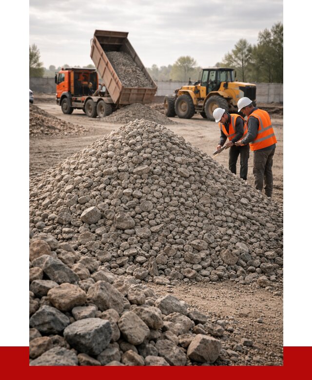 Гранитный щебень фракция 40-70 в Спасске-Дальнем от 2587 руб ПРОНЕРУДСпс