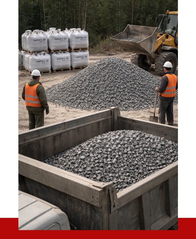 Щебень габбро диабаз 20-40 в Спасске-Дальнем от 3518 руб. | ПРОНЕРУДСпс