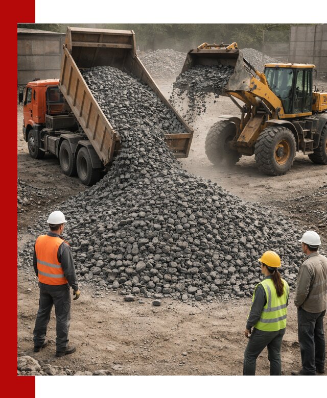 Щебень габбро-диабаз фракция 40–70 доставка в Спасске-Дальнем