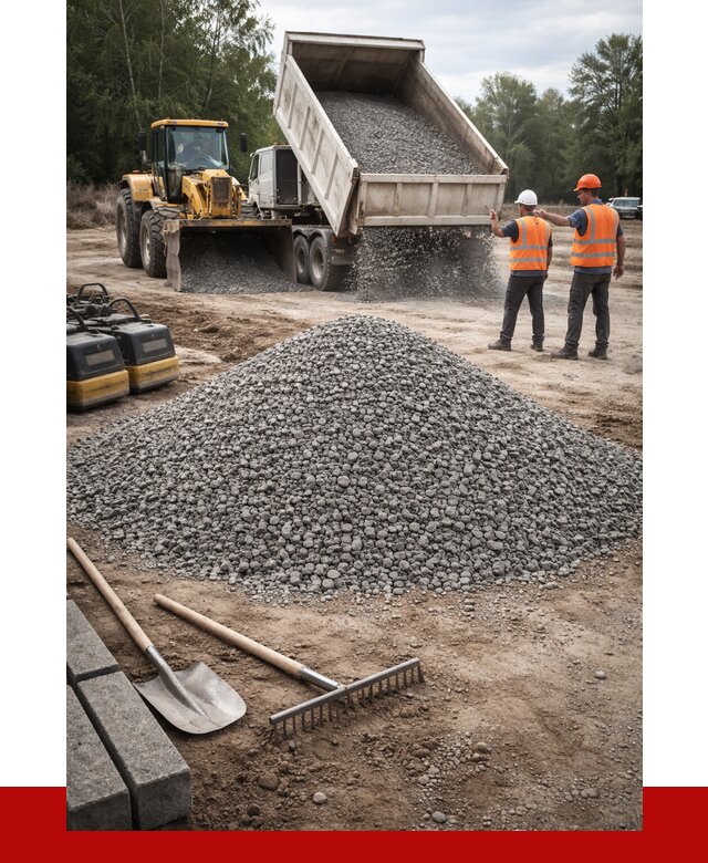 Гравийный щебень купить в Спасске-Дальнем от 2276 р. ПРОНЕРУДСпс