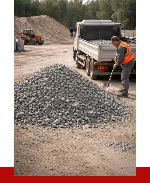 Гравийный щебень фракция 5-10 в Спасске-Дальнем от 2276 р. | ПРОНЕРУДСпс