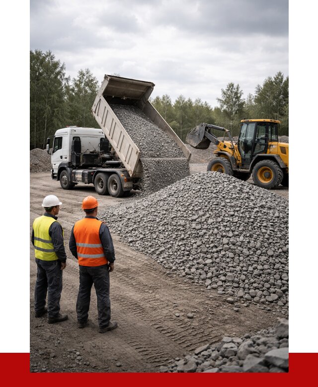 Гравийный щебень фракция 40-70 в Спасске-Дальнем от 9830р | ПРОНЕРУДСпс