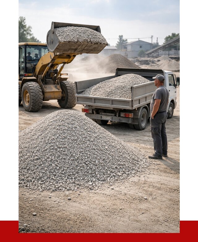 Известняковый щебень фр. 0-5 в Спасске-Дальнем от 4346 р. | ПРОНЕРУДСпс