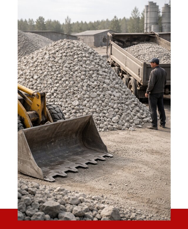 Известняковый щебень фракция 40-70 в Спасске-Дальнем от 4346 р. | ПРОНЕРУДСпс