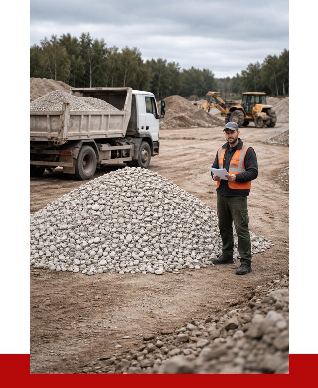 Доломитовый щебень в Спасске-Дальнем купить от 2276 р., ПРОНЕРУДСпс