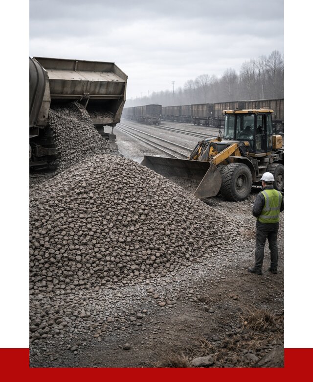 Купить железнодорожный щебень в Спасске-Дальнем от 2897 р. | ПРОНЕРУДСпс