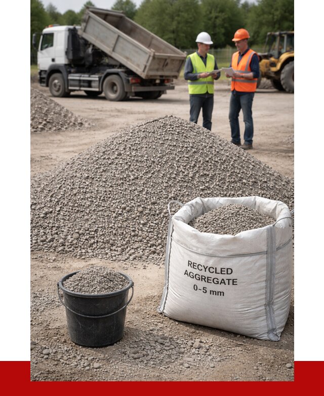 Вторичный щебень фракция 0-5 в Спасске-Дальнем от 1656 р. ПРОНЕРУДСпс