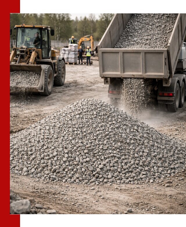 Вторичный щебень фракции 5-20 в Спасске-Дальнем — доставка и продажа крупнотоннажно