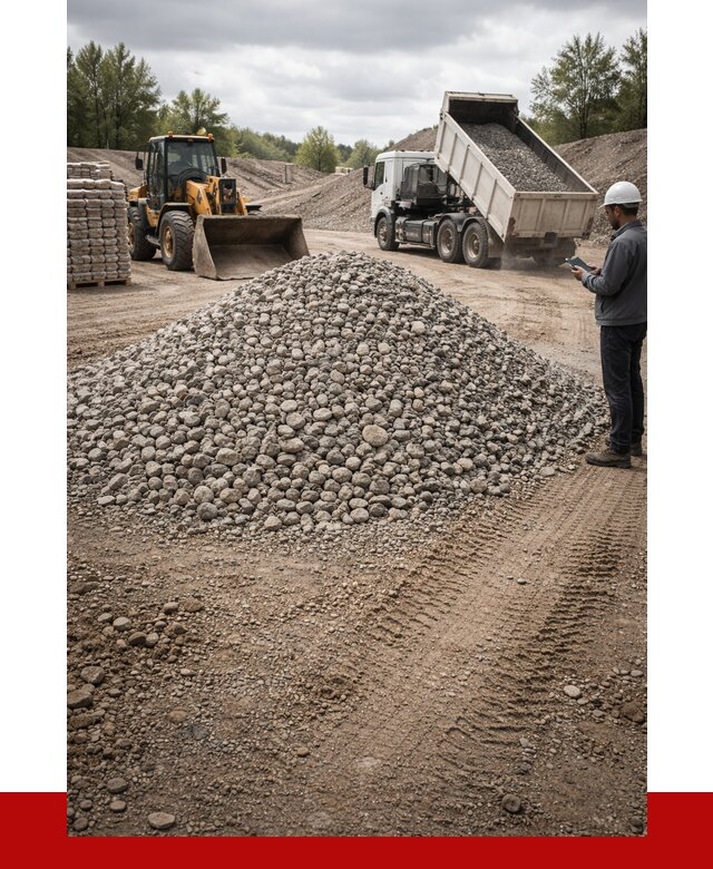 Купить бетонный щебень в Спасске-Дальнем, от 3311 р. ПРОНЕРУДСпс
