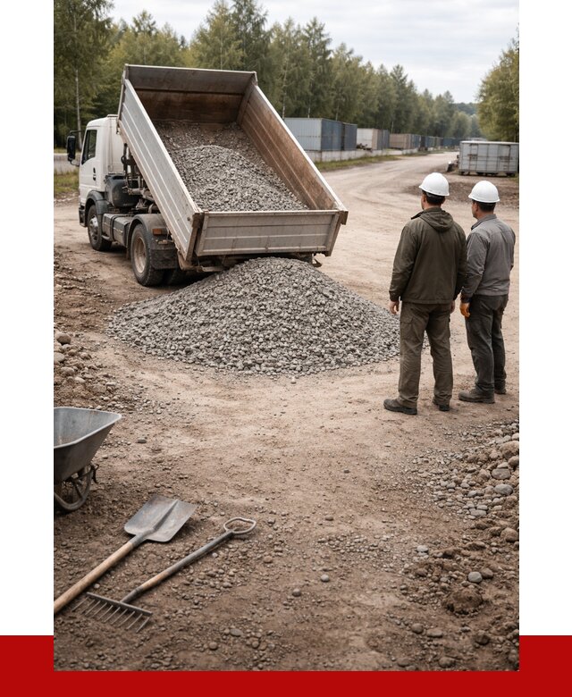 Бетонный щебень фракция 5-20 в Спасске-Дальнем от 3311 р., ПРОНЕРУДСпс