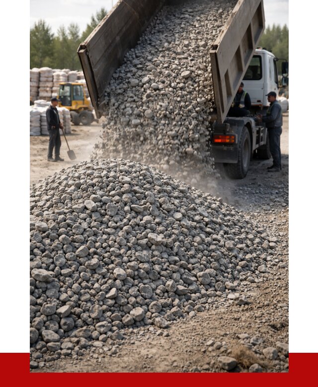 Бетонный щебень фракция 40-70 в Спасске-Дальнем от 1862 р. ПРОНЕРУДСпс