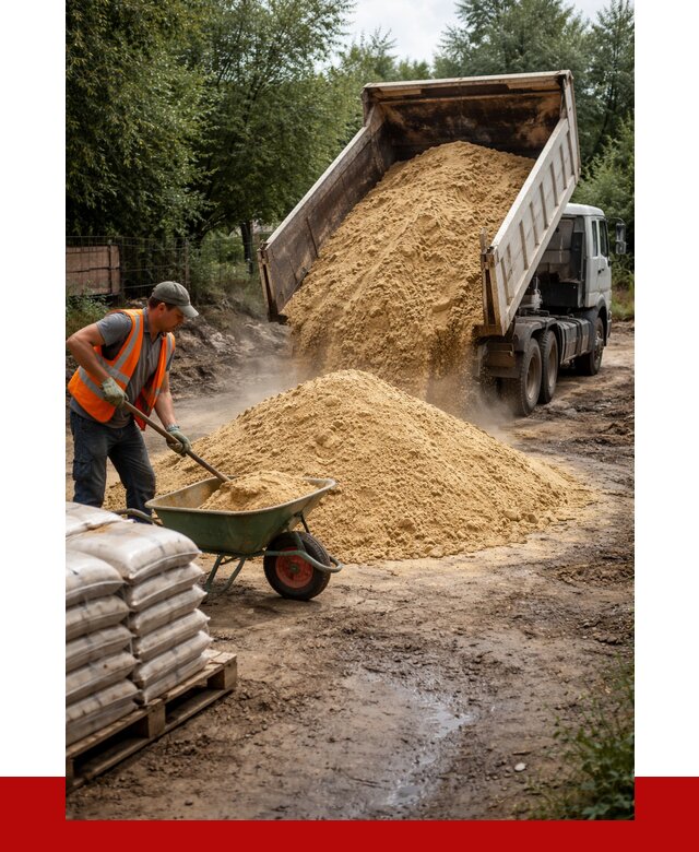 Купить песок с доставкой в Спасске-Дальнем от 1862 р. | ПРОНЕРУДСпс