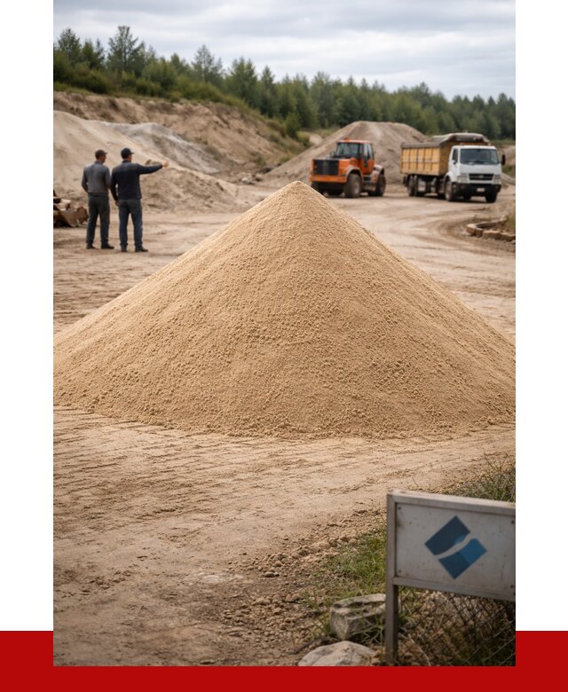 Карьерный песок навалом в Спасске-Дальнем от 1862 р. | ПРОНЕРУДСпс