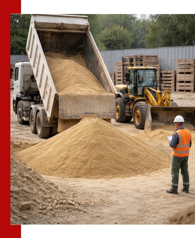 Доставка карьерного мелкозернистого песка в Спасске-Дальнем