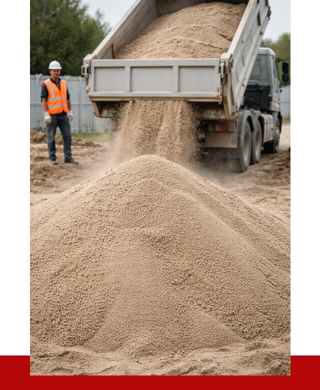 Купить сеяный песок с доставкой в Спасске-Дальнем от 2276 р ПРОНЕРУДСпс