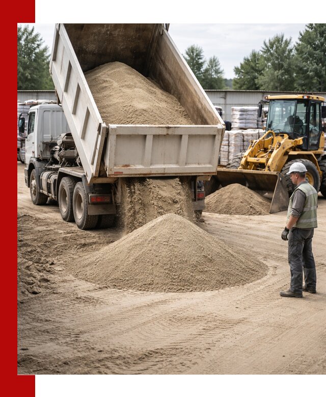 Поставка и доставка песка для бетона в Спасске-Дальнем