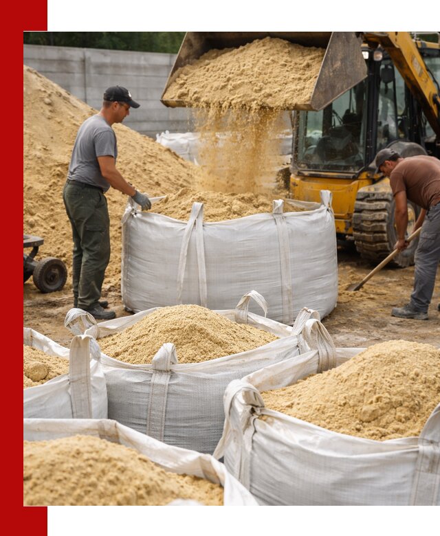 Поставка качественного песка для кладки в Спасске-Дальнем