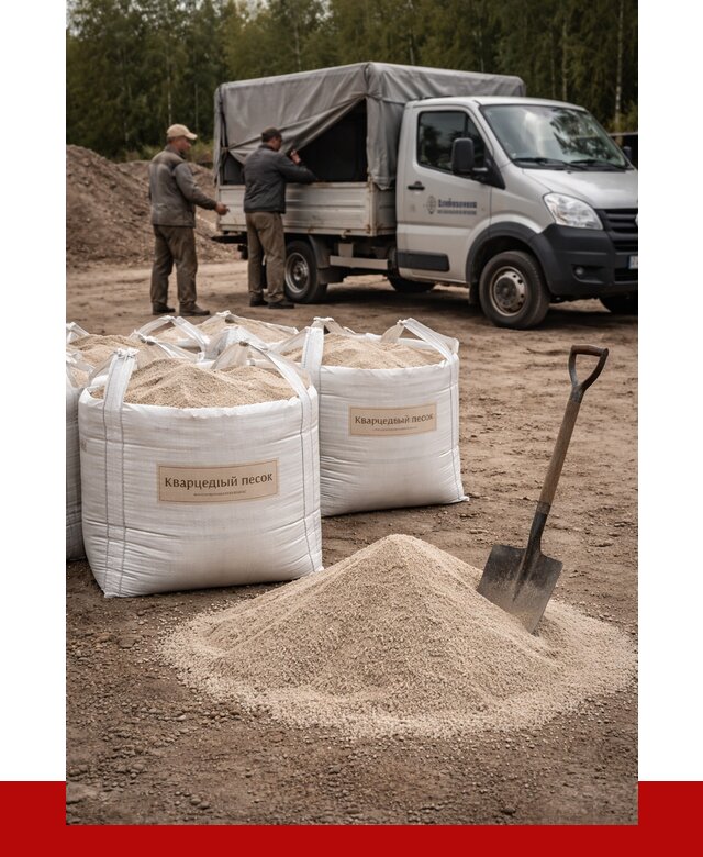 Кварцевый песок для пескоструя в Спасске-Дальнем от 4656 р. | ПРОНЕРУДСпс