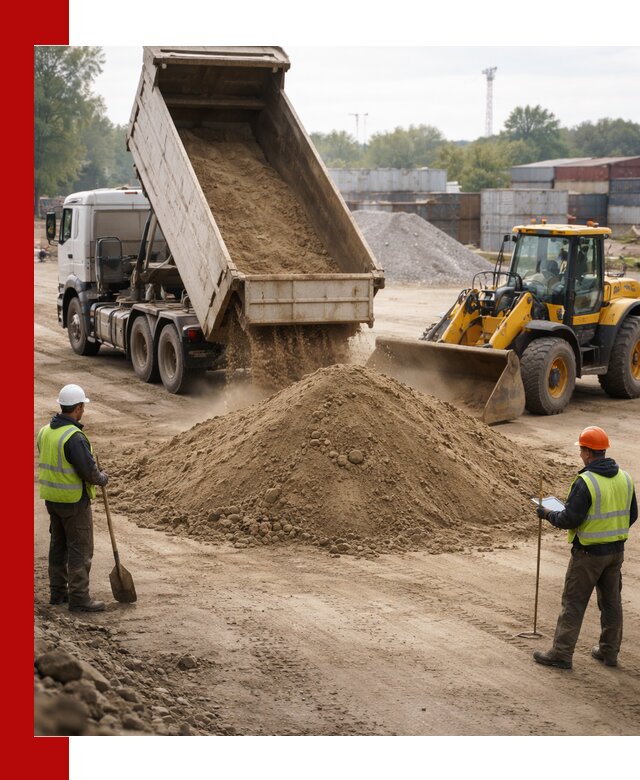 Доставка и продажа пескогрунта оптом и в розницу в Спасске-Дальнем