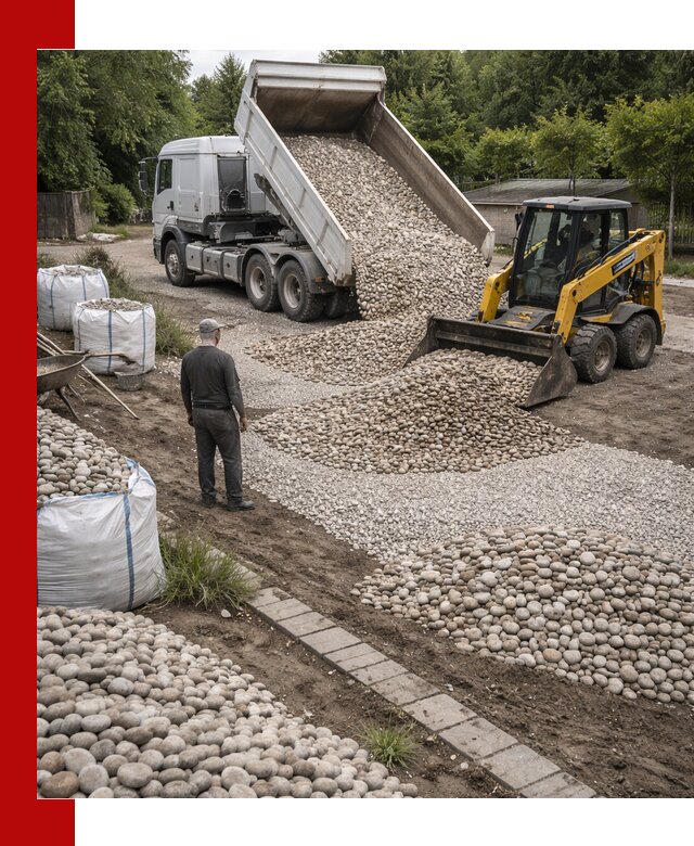 Доставка морской гальки оптом и в розницу в Спасске-Дальнем