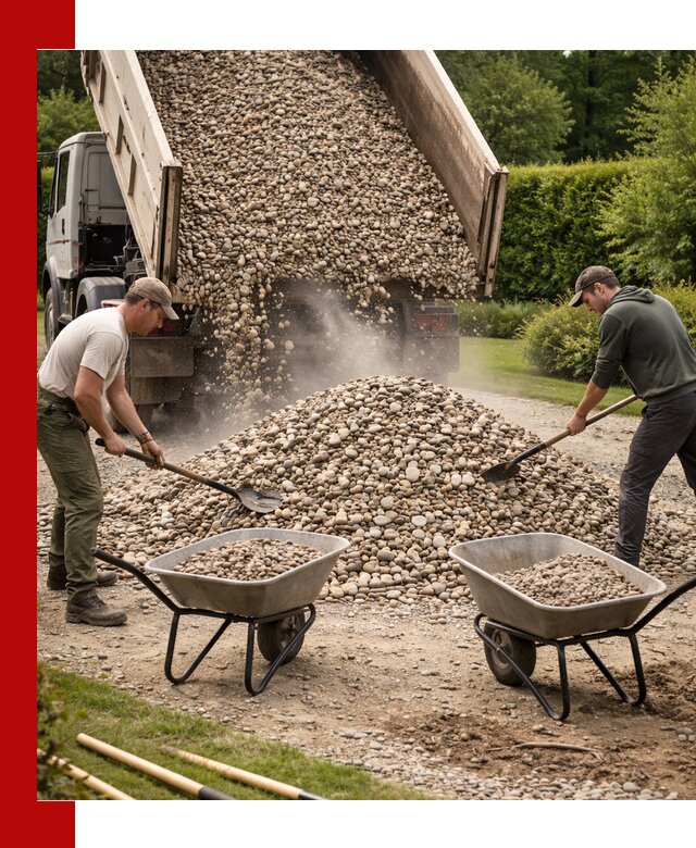 Доставка и продажа декоративной гальки в Спасске-Дальнем