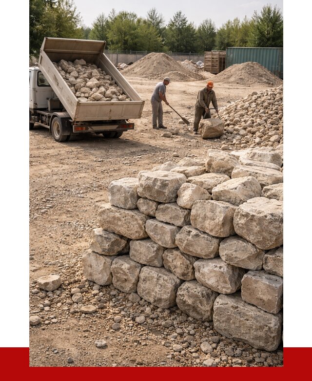 Бутовый камень известняковый в Спасске-Дальнем от 4346 р. | ПРОНЕРУДСпс