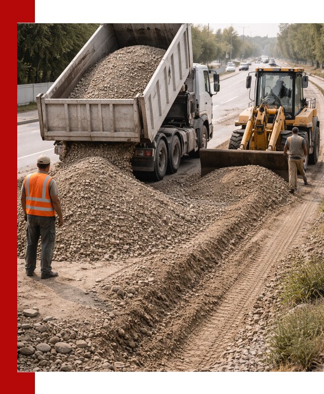 Опгс для устройства дорог и подсыпки в Спасске-Дальнем