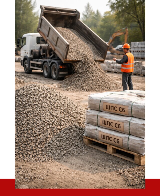 ЩПС С6 в Спасске-Дальнем с доставкой от 2276 р. за куб | ПРОНЕРУДСпс
