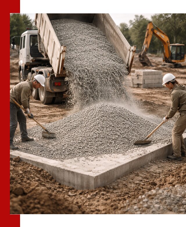 Доставка и продажа отсева для бетона в Спасске-Дальнем