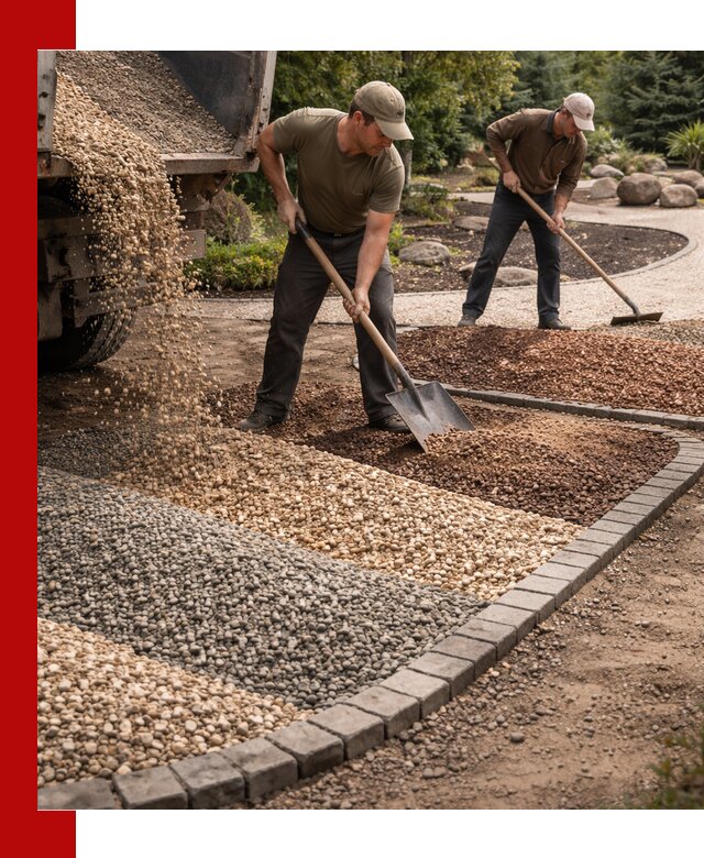 Декоративная крошка для ландшафта в Спасске-Дальнем — продажа и доставка