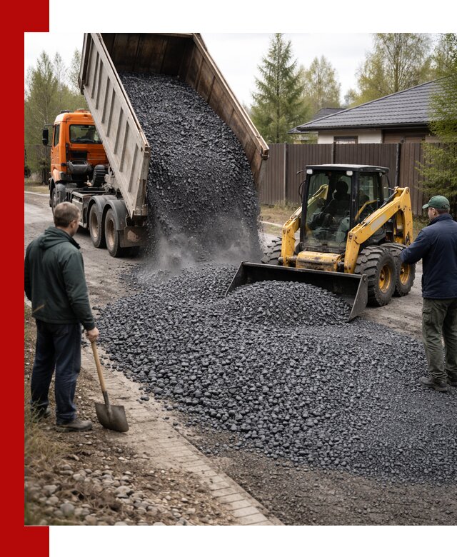 Крошка габбро с доставкой в Спасске-Дальнем для строительных работ