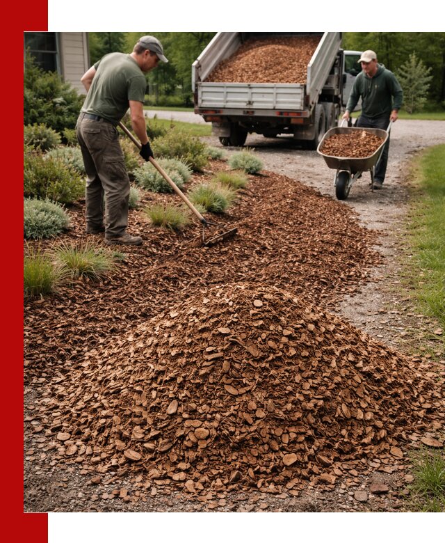 Крошка для мульчирования с доставкой в Спасске-Дальнем