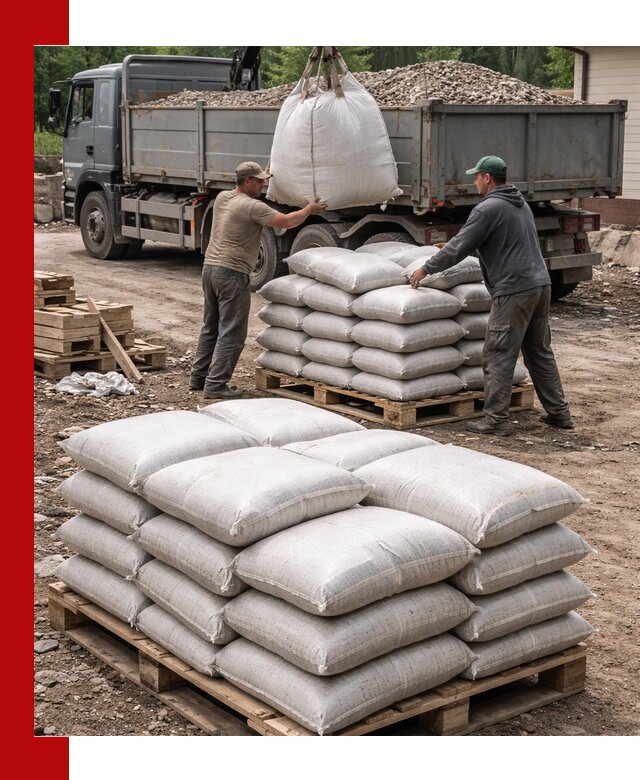Керамзит в мешках с доставкой в Спасске-Дальнем от компании-поставщика