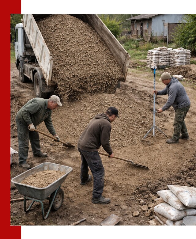 Керамзитовый песок с доставкой в Спасске-Дальнем оптом и в розницу