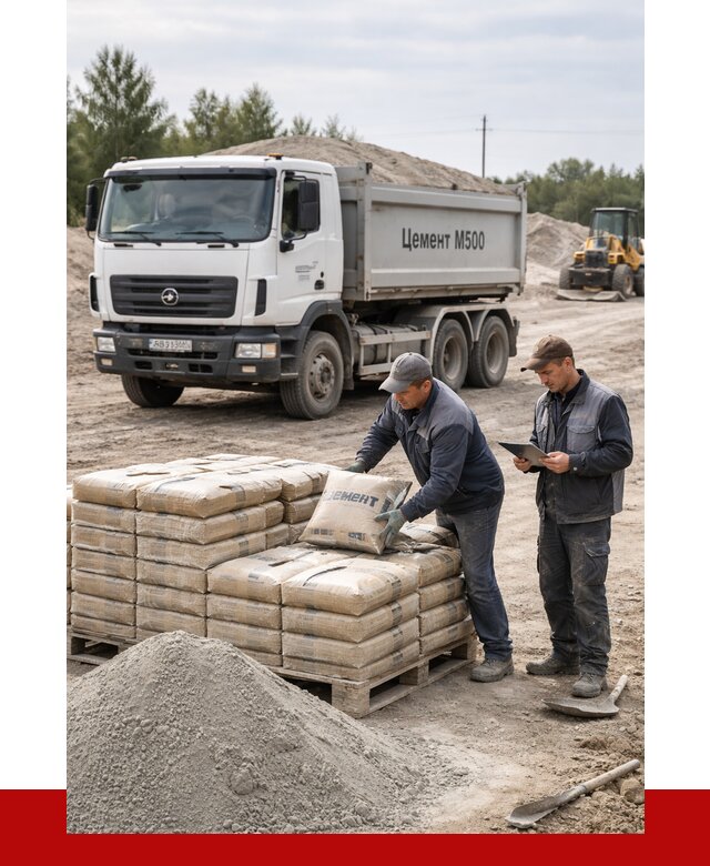 Купить цемент м500 с доставкой в Спасске-Дальнем от 5380 р. | ПРОНЕРУДСпс
