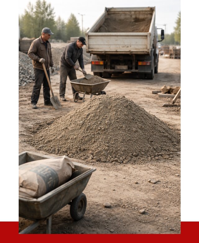 Цементно-песчаная смесь М150 в Спасске-Дальнем от 4863 р. | ПРОНЕРУДСпс