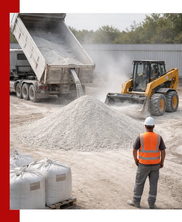 Доставка и продажа известняковой муки в Спасске-Дальнем