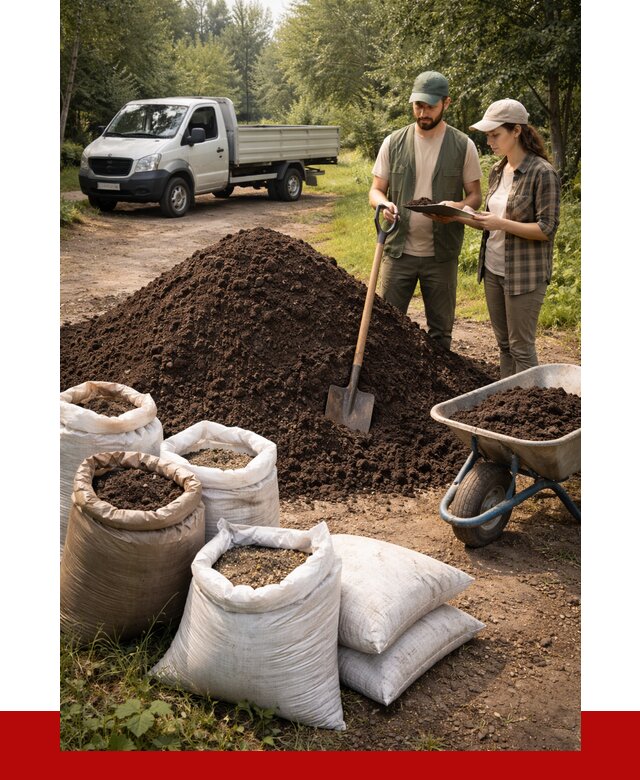 Купить грунт с доставкой в Спасске-Дальнем от 4656 р. за м3 | ПРОНЕРУДСпс