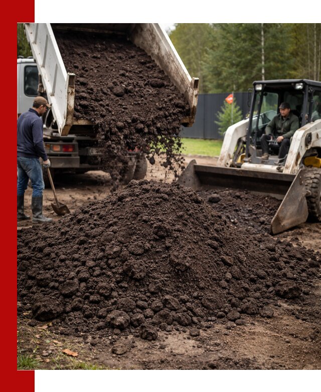 Плодородный грунт с доставкой в Спасске-Дальнем для садов и огородов