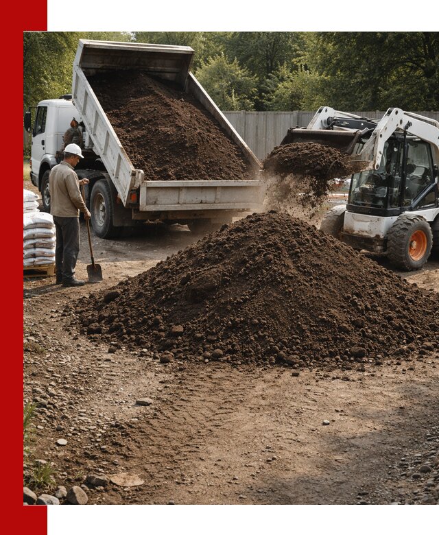 Доставка растительного грунта в Спасске-Дальнем от производителя оптом и в розницу