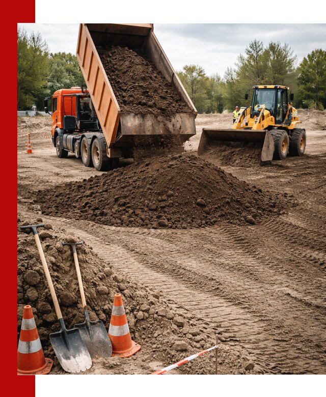 Поставка и доставка планировочного грунта в Спасске-Дальнем