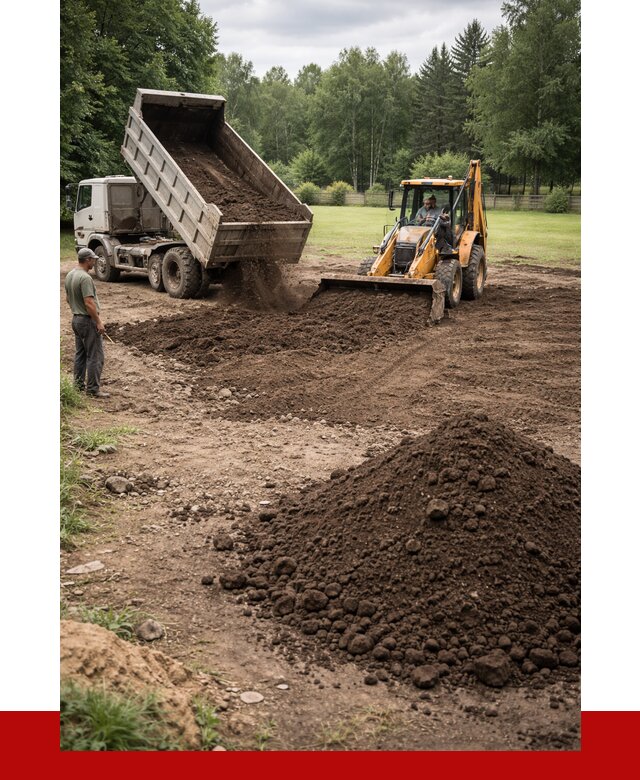 Грунт для выравнивания участка в Спасске-Дальнем от 1242 р. | ПРОНЕРУДСпс