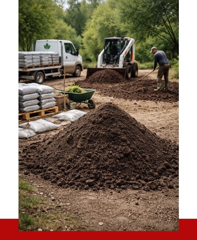 Грунт для озеленения с доставкой в Спасске-Дальнем от 1862 р. | ПРОНЕРУДСпс