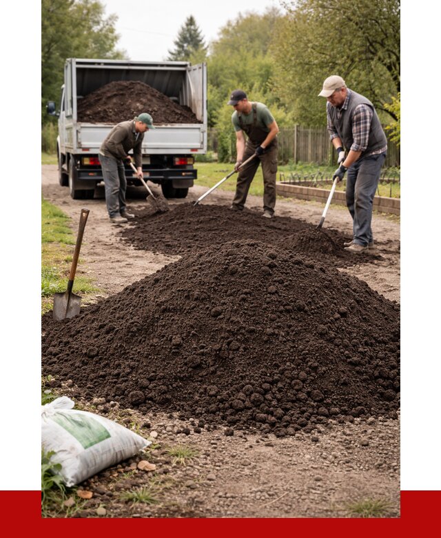 Купить землю для огорода в Спасске-Дальнем от 3311 р./куб | ПРОНЕРУДСпс