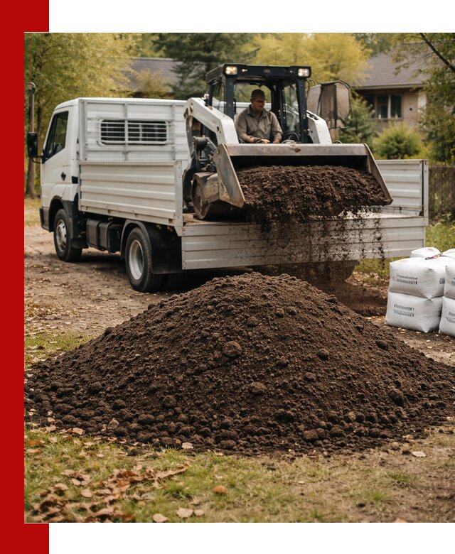 Доставка садовой земли в больших объёмах в Спасске-Дальнем