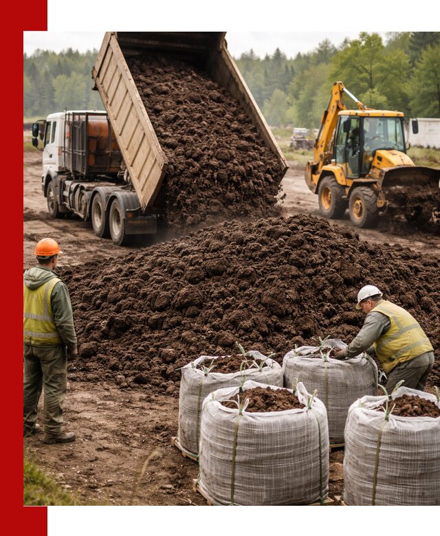 Доставка нейтрального торфа в Спасске-Дальнем оптом и в розницу