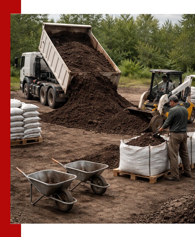 Доставка и продажа торфогрунта в Спасске-Дальнем оптом и в розницу